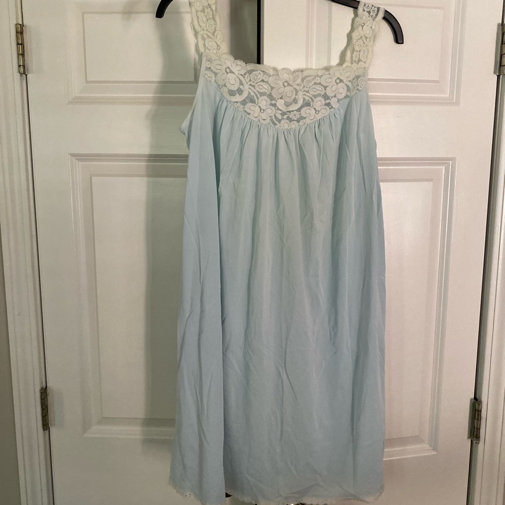 Vintage Komar nightgown with lace details